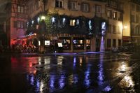 lights in the rain #1, Strasbourg